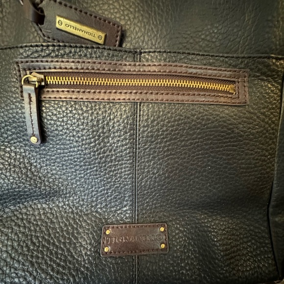 Tignanello Pebbled Italian Leather Purse - Picture 2 of 9